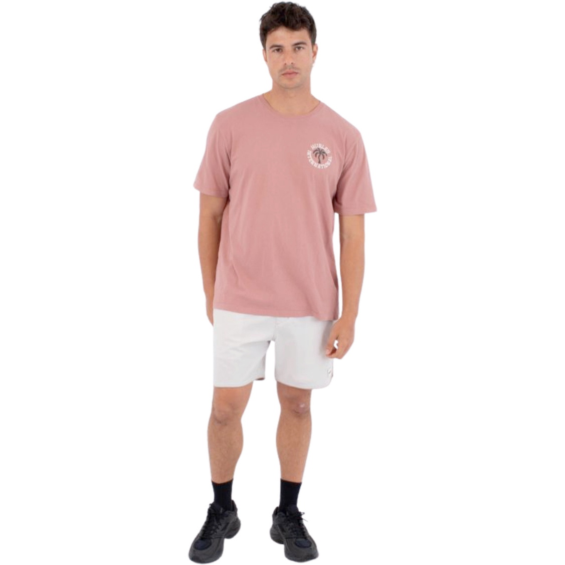 2026 Hurley Hommes Phantom Naturals Scallop Volley 17 Shorts HSP26MMWS07844 - Bone